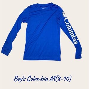Columbia Youth Blue Performance Shirt